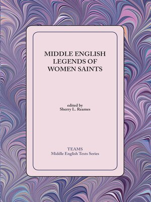 cover image of Middle English Legends of Women Saints